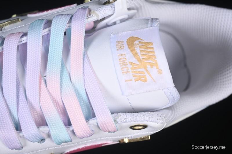 حذاء نايك اير فورس 1'07 المنخفض ذو أربعة خطافات بقوس قزح كاجوال كاجوال - ZH0316-115