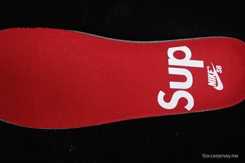 حذاء تزلج نايك سوبريم دانك SB دانك منخفض كاجوال بلون رمادي بنفسجي - HQ8487-500