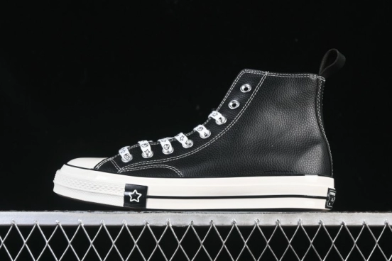 حذاء رياضي كاجوال جلدي عالي الكمال من كونفرس تشاك 1970s من كونفرس - A17900C