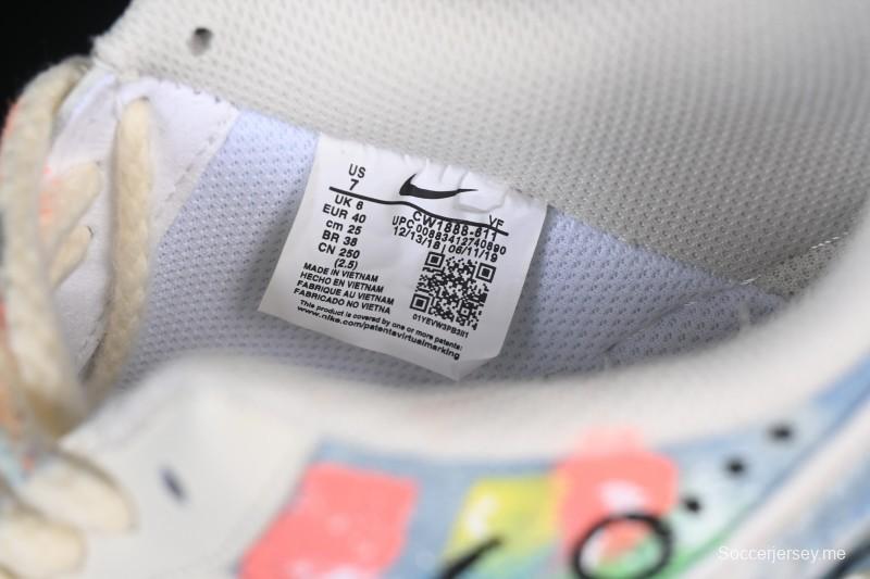 حذاء نايك اير فورس 1 '07 منخفض فانتاسي كاوبوي منخفض مرسوم باليد مرسوم عليه رسومات يدوية - CW1888-116