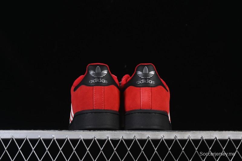 حذاء سنيكرز سوبرستار II كاجوال من أديداس أوريجينالز بتصميم صدفي - JQ3220