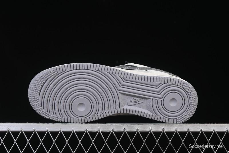 Nike Air Force 1 '07 Low Supreme Graffiti Beige Swoosh Casual Sneakers - QW5606-272