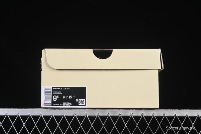 حذاء نايك اير فورس 1 '07 المنخفض من نايك اير فورس 1 '07 ان بي اي تعاون كليبرز أزرق أحمر كاجوال سنيكرز - QW5606-274