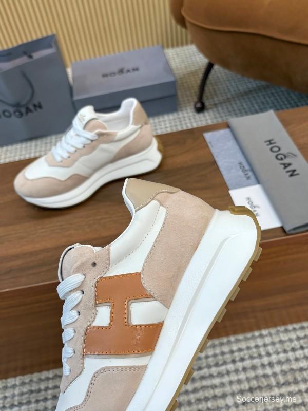 Hogan H-STRIPES Series Couple Thick Sole Dad Shoes Sneakers - AS00350