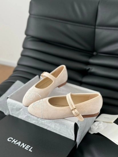 Chanel 2025 SS Runway Mary Jane Flats - LY00300
