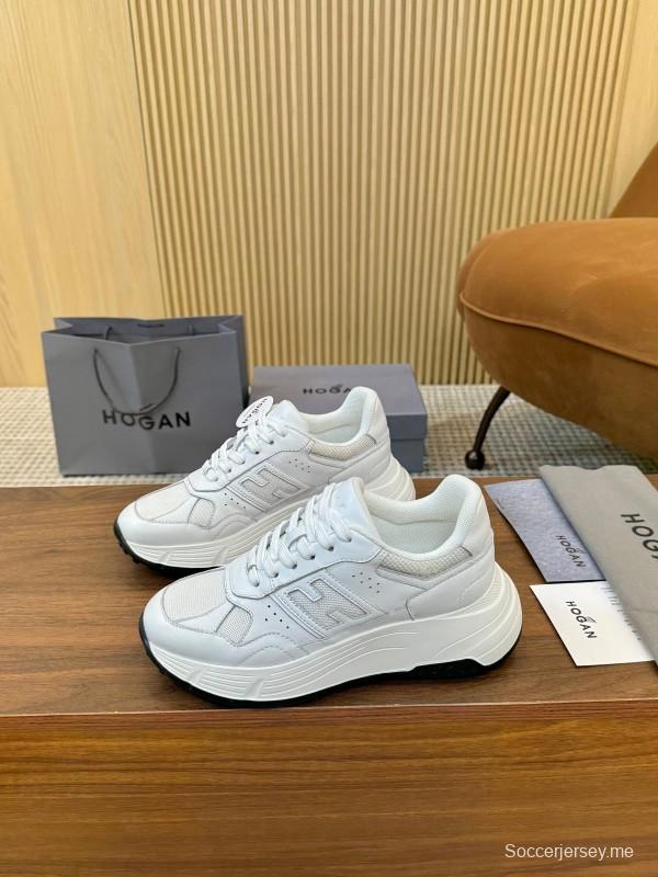 Hogan H-STRIPES Series Couple Thick Sole Dad Shoes Leisure Sneakers - LY00370/LY00380