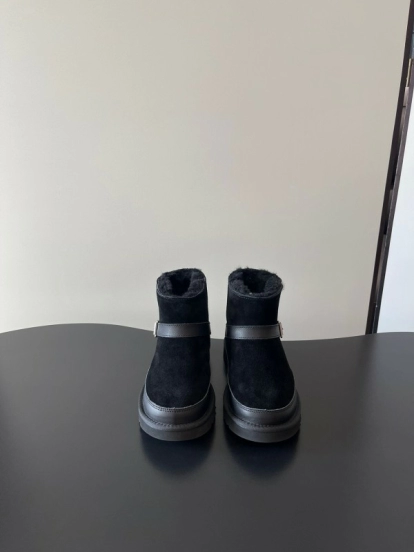 UGG 4512 Classic Buckle Flat Ultra Wool Anti-Slip Snow Boots - AS00290