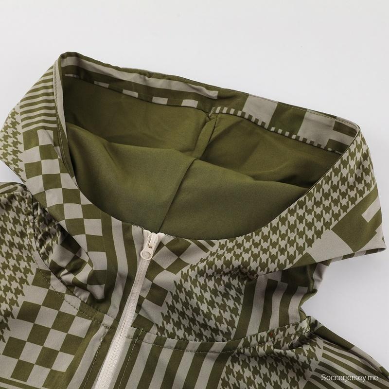 جاكيت نصف سحاب من ميلان + بنطال طويل S-2XL