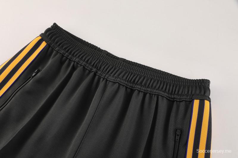 25/26 مانشستر يونايتد 08 رمادي غامق بنصف سحاب 25/26 مانشستر يونايتد + بنطال طويل S-2XL