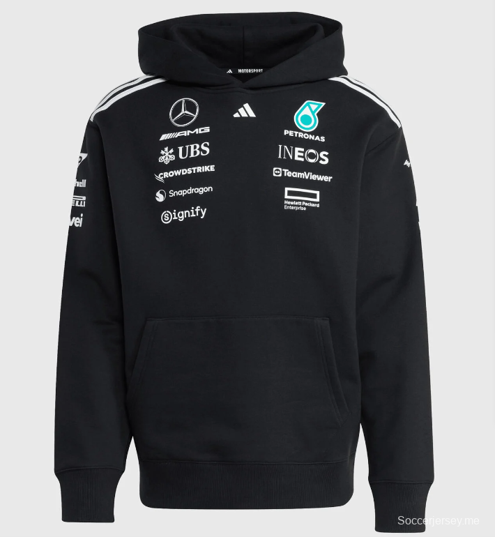 2026 فريق مرسيدس-AMG Petronas F1 مرسيدس-AMG Petronas F1 هودي أسود اللون