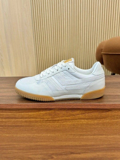 Tom Ford 2025 SS Casual Sneakers with Classic Color Blocking and Imported Leather Insole - AS00350