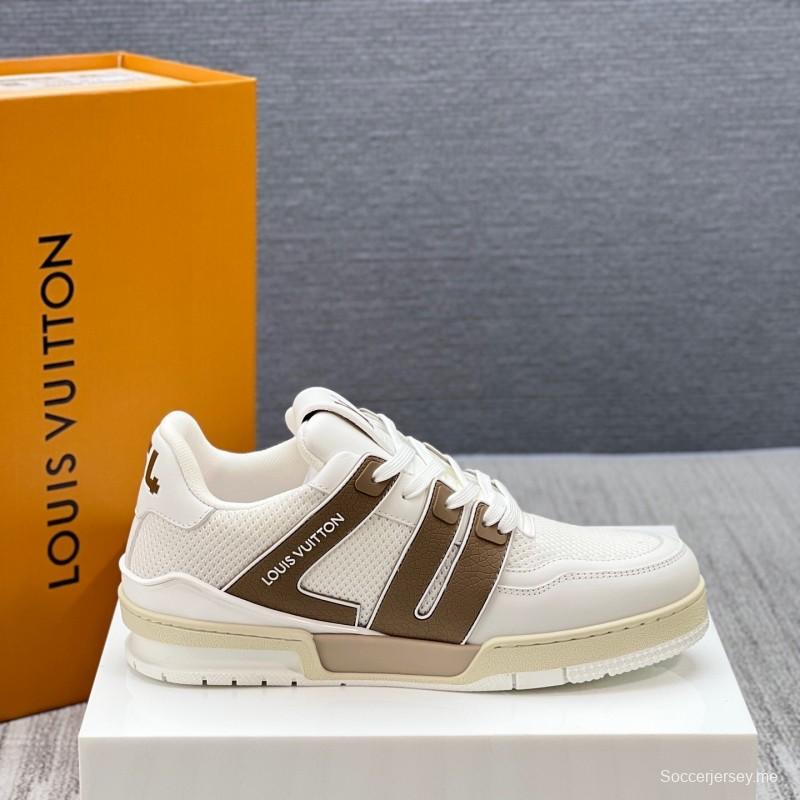 Louis Vuitton Trainer Sneaker Low Casual Sports Culture Versatile Basketball Shoes - LY00400
