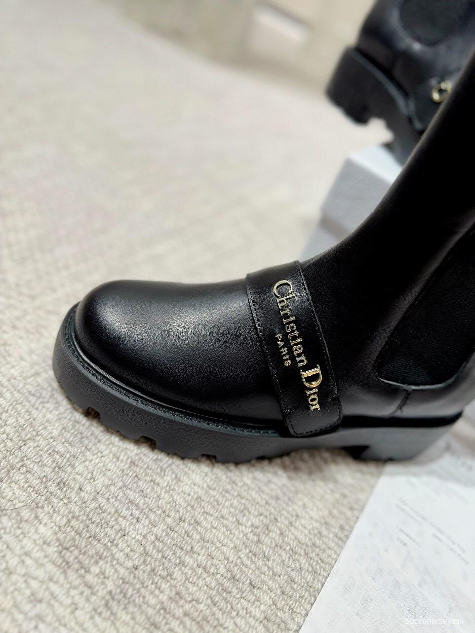 DIOR CHRONO Slip-On Motorcycle Boots - LY00340