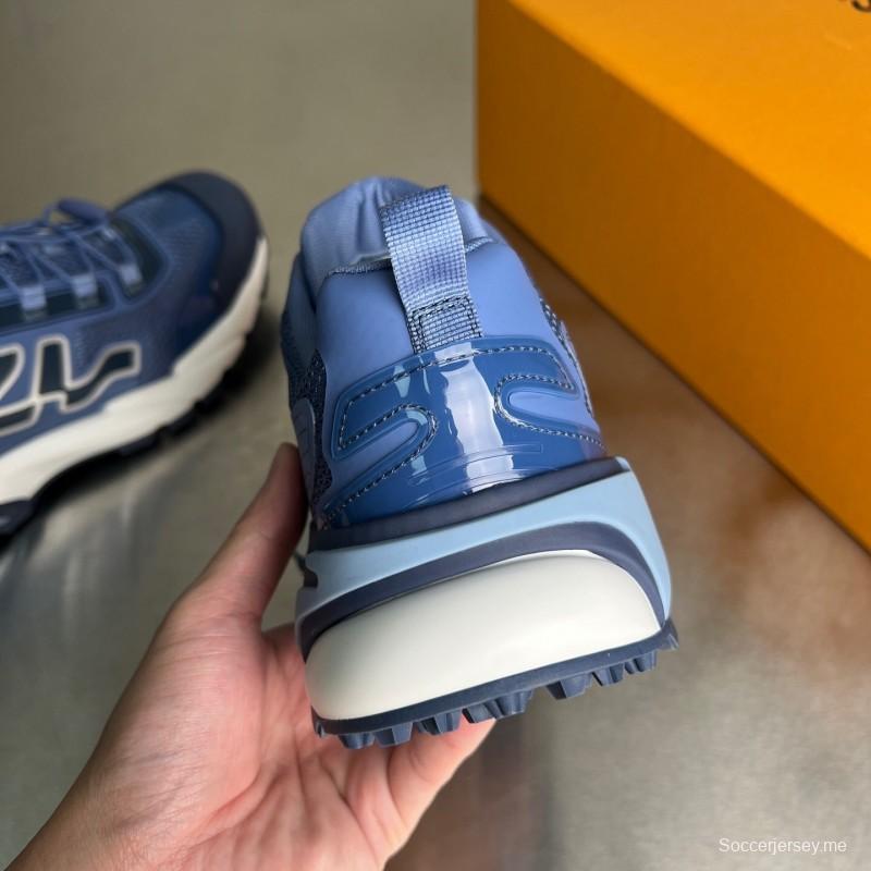 حذاء رانر تاتيك 2025 من سلسلة Lv Runner Tatic 2025 للرجال كاجوال برباط منخفض من الأعلى - YC