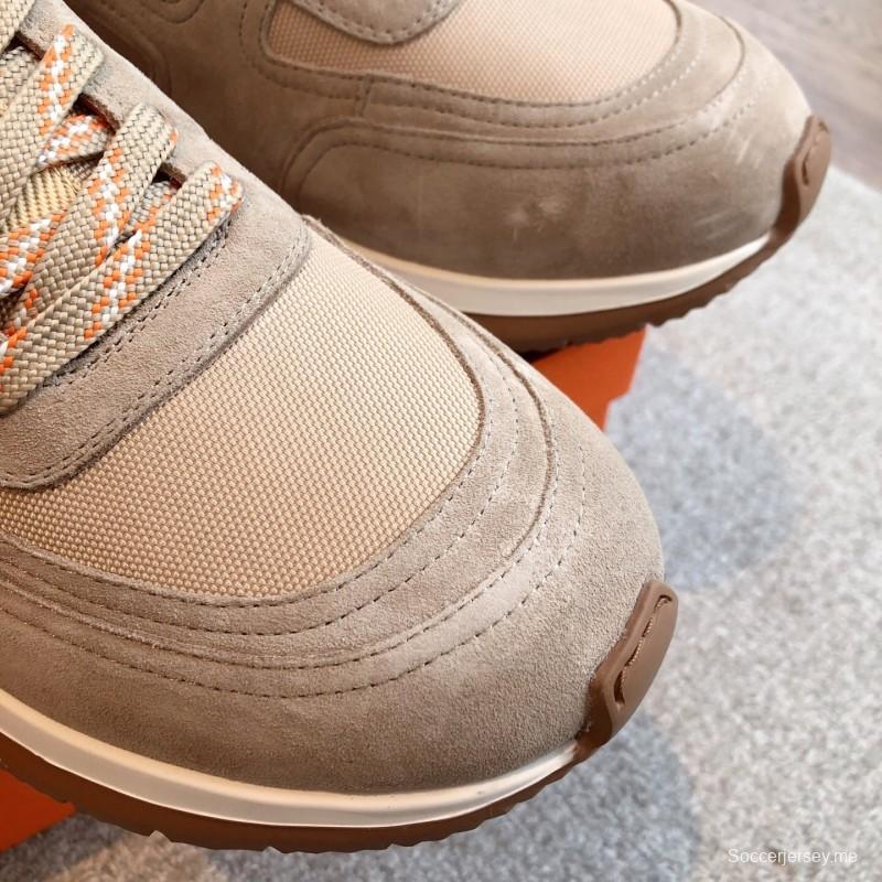 حذاء من نوع H من أوائل فصل الربيع بتصميم كلاسيكي بريطاني ملون متماسك - AS00380