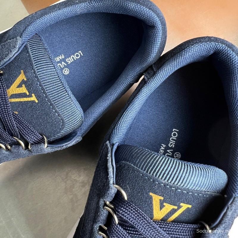 حذاء سنيكرز لوي فويتون بيفرلي هيلز الرياضي منخفض الساق - YC