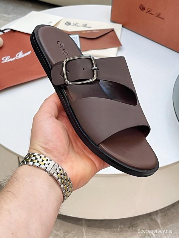 شباشب لورو بيانا 2025/SS للرجال لربيع وصيف مع خياطة عالية الجودة ونعل مريح - AS00250