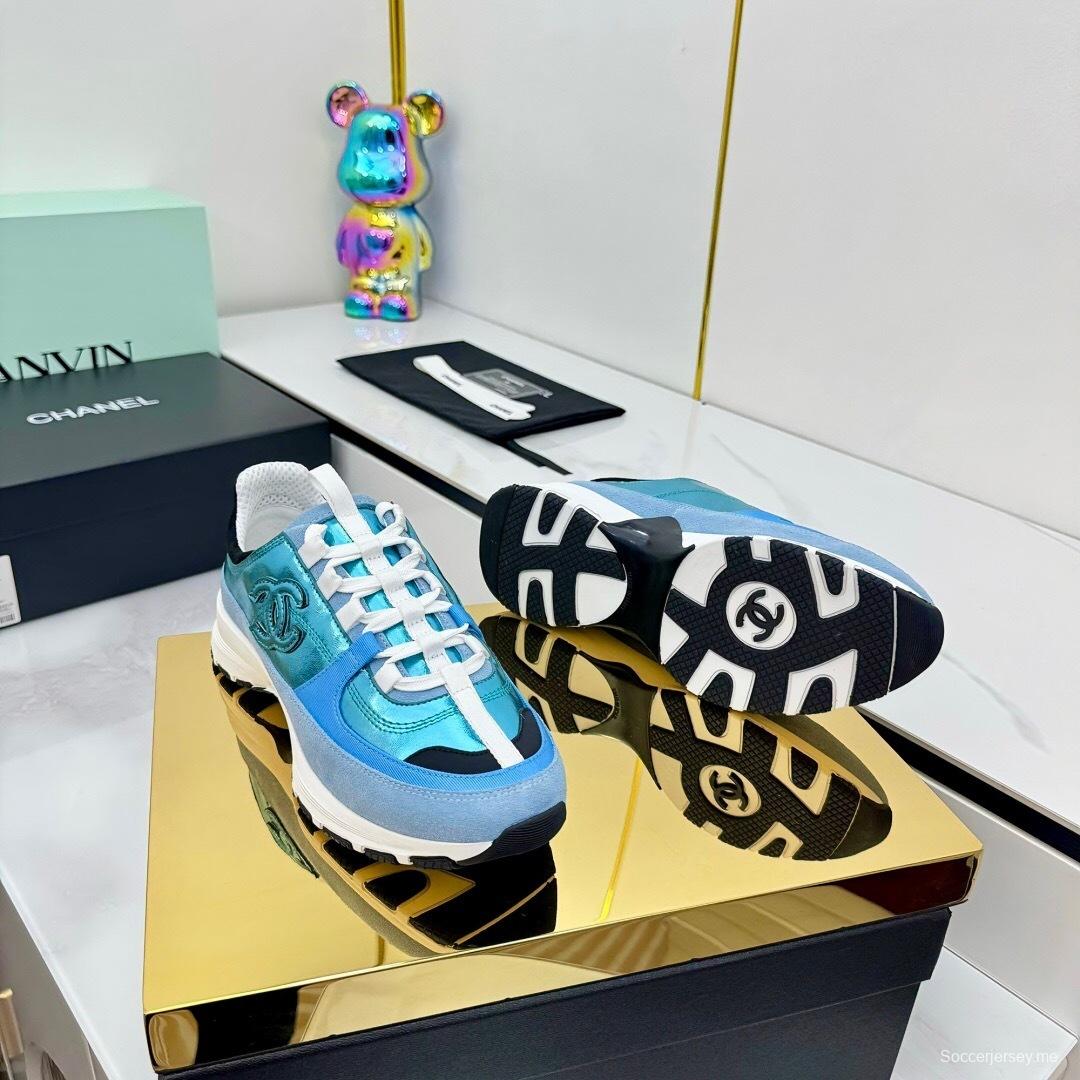 شانيل 2025 شانيل 2025 حذاء رياضي كاجوال بنعل مكتنزة - LY00310