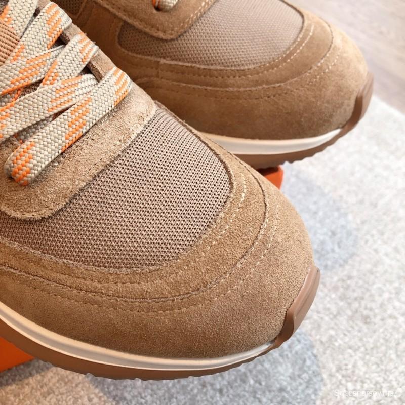 حذاء تشيلسي كلاسيكي من نوع H من مجموعة ربيع 2025 من مجموعة إيرلي كلاسيك تشيلسي مع بلوكات ملونة بريطانية - AS00380