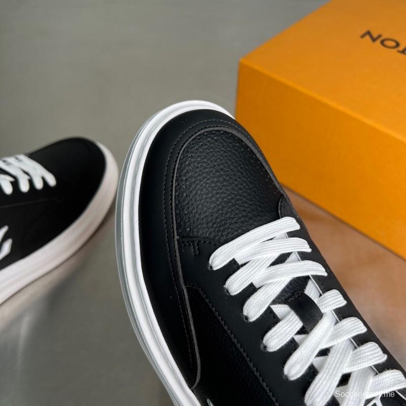 حذاء رياضي رجالي من لويس فويتون بيفرلي هيلز برقبة منخفضة للرجال - YC