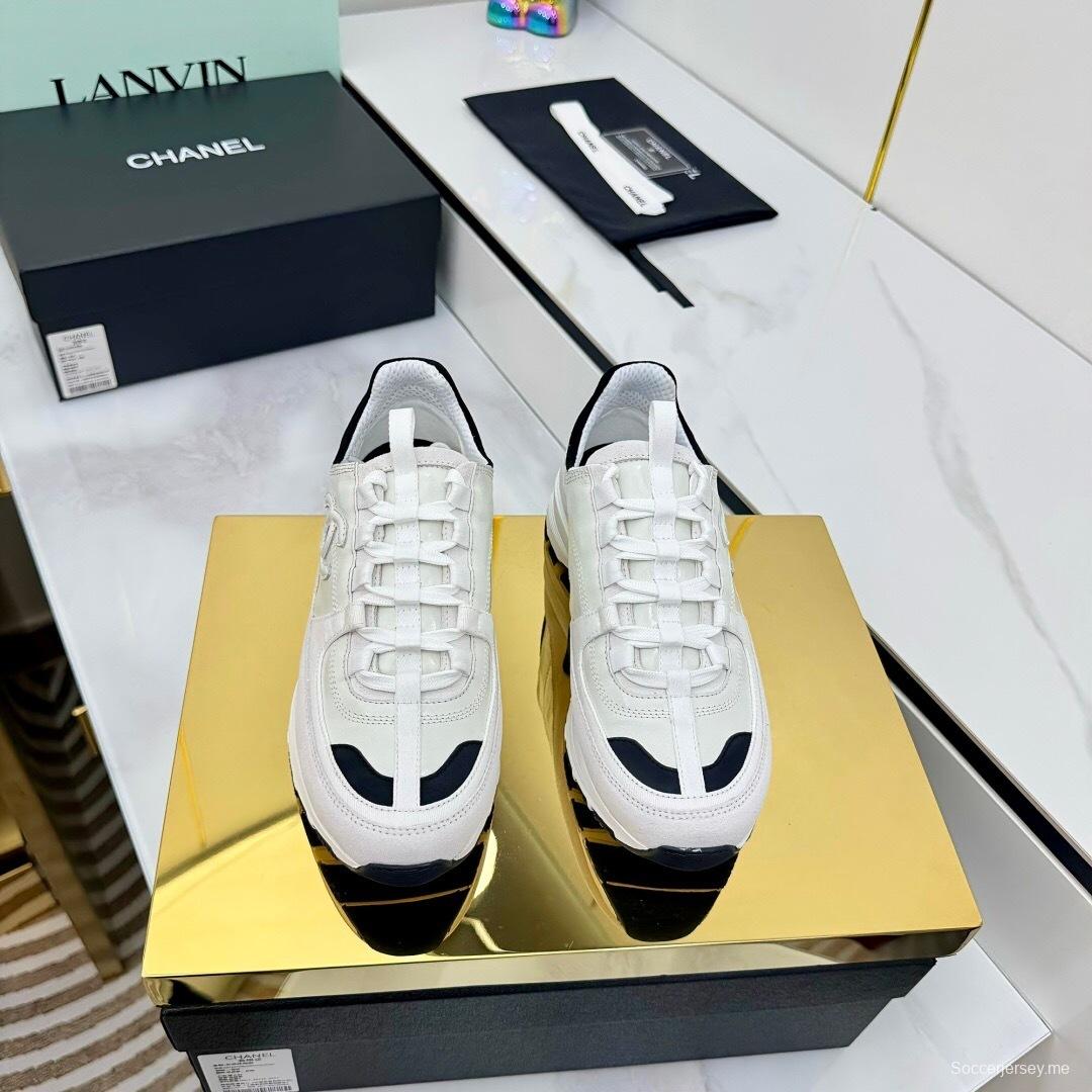 شانيل 2025 شانيل 2025 حذاء رياضي كاجوال سميك ذو نعل سميك - LY00310