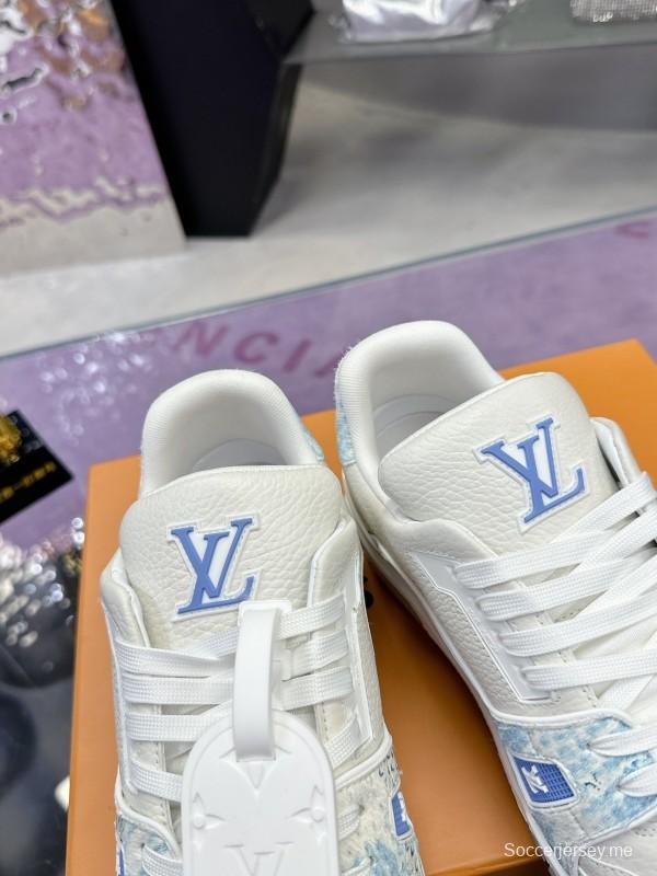 سلسلة أحذية لويس فويتون LV Trainer LV الرياضية بطبعة ثعبان - AS00430