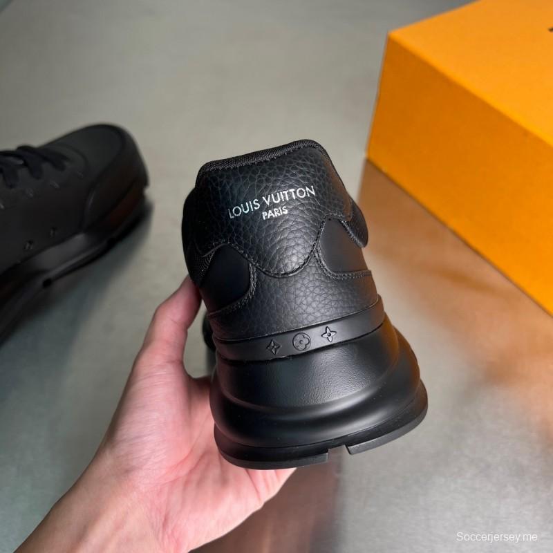 حذاء كاجوال كلاسيكي من الجلد الكلاسيكي برباط عند الأصابع المستديرة - YC