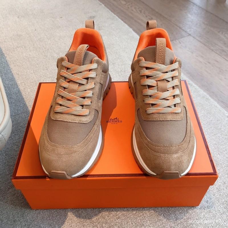 حذاء تشيلسي كلاسيكي من نوع H من مجموعة ربيع 2025 من مجموعة إيرلي كلاسيك تشيلسي مع بلوكات ملونة بريطانية - AS00380