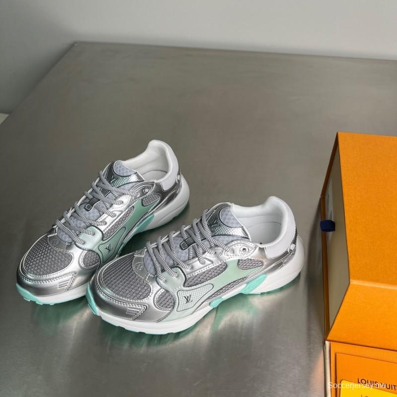 أديداس ل في أولمبيا حذاء كاجوال كاجوال برباط مستدير من الأمام والجزء العلوي منخفض الرقبة - YC