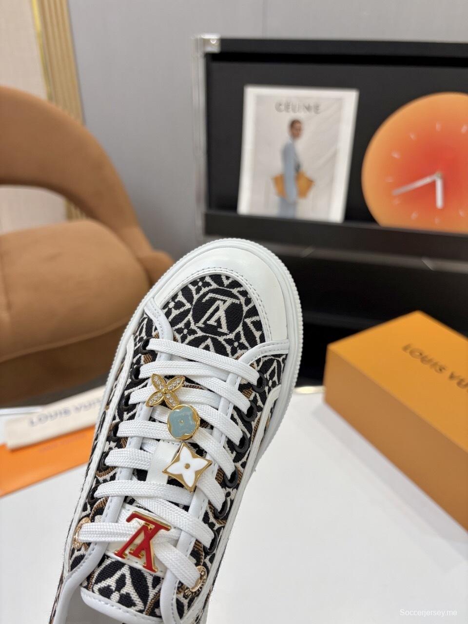 حذاء رياضي من سلسلة لاجون من لويس فويتون جينز بمشبك - AS00300