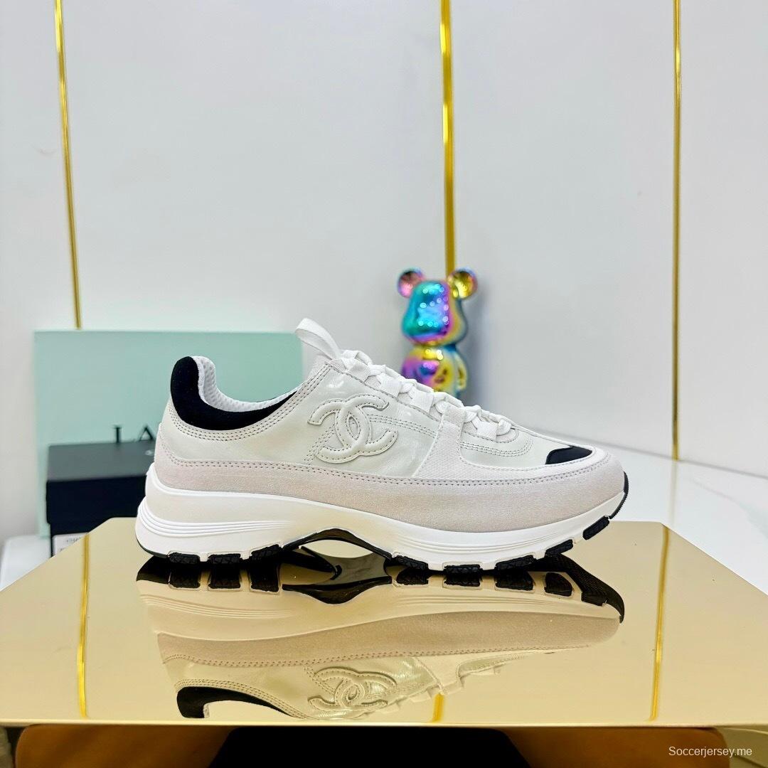 شانيل 2025 شانيل 2025 حذاء رياضي كاجوال سميك ذو نعل سميك - LY00310