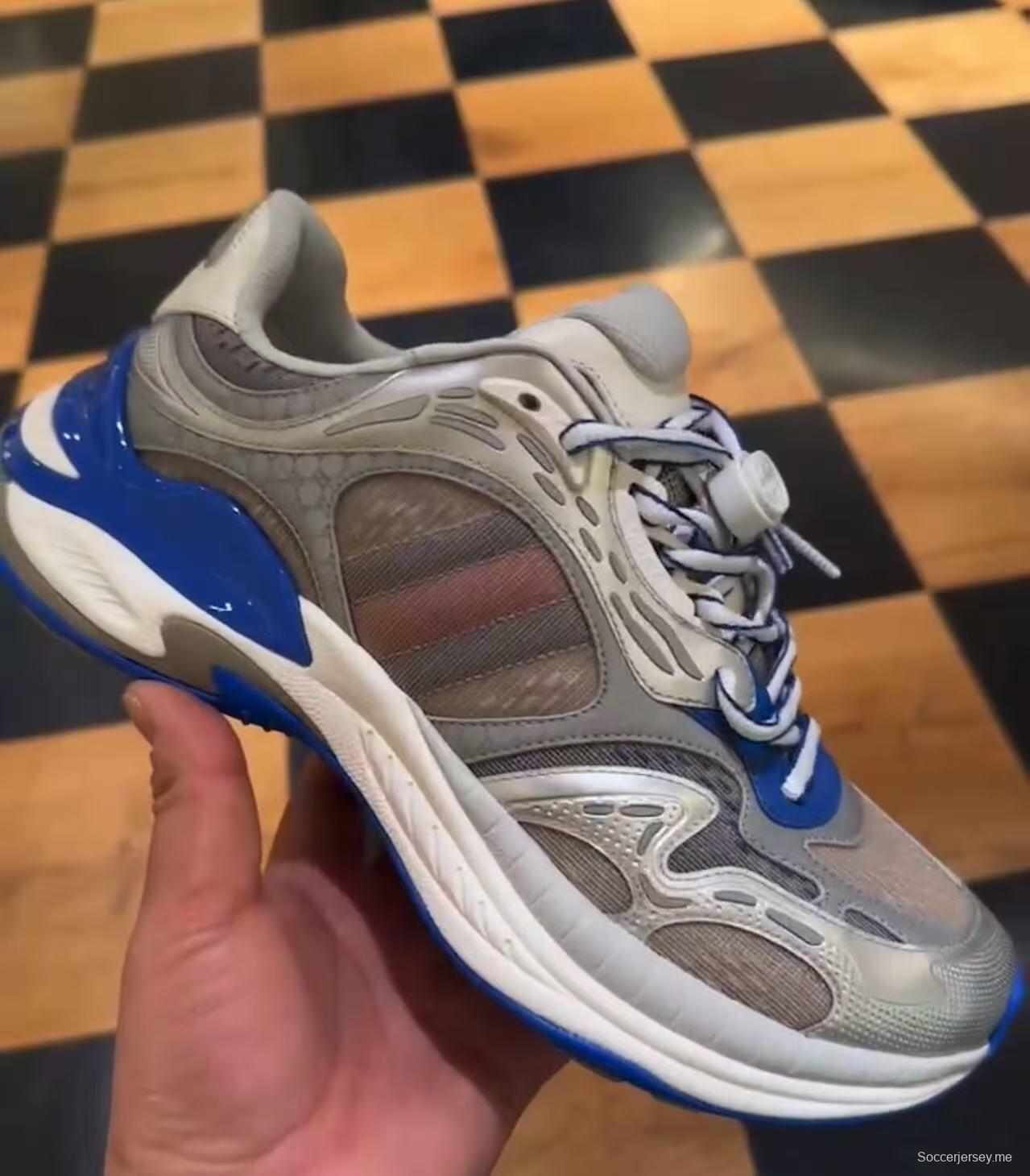 حذاء رياضي 2.0 من غوتشي بخطوط عاكسة وتصميم قديم - AS00450