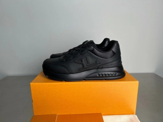 حذاء كاجوال كلاسيكي من الجلد الكلاسيكي برباط عند الأصابع المستديرة - YC