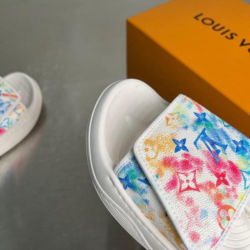 صندل ميامي ميامي ميامي بحزام فيلكرو من لويس فويتون - YC