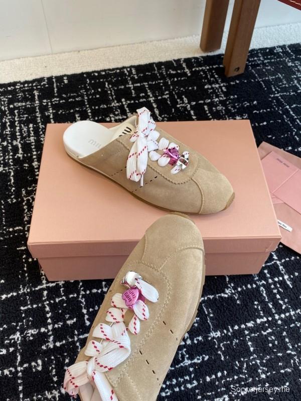 حذاء ميو ميو 2025 س س س س س سليب أون كاجوال - KFY00295