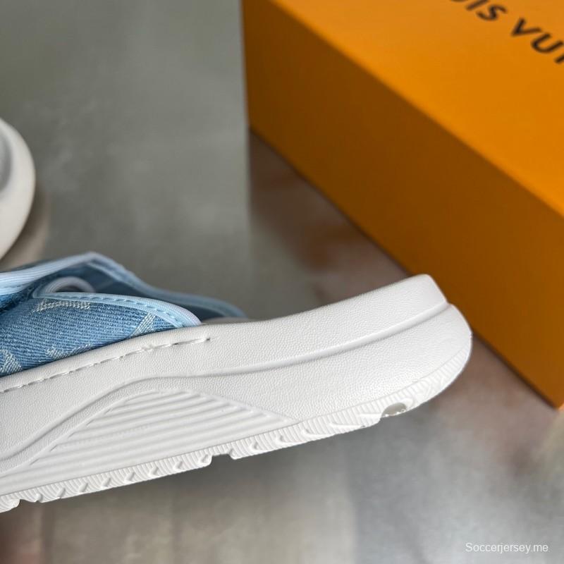 حذاء بغل ميامي ميامي من لويس فويتون بحزام بخطاف وحلقة - YC