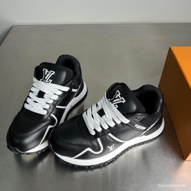 أديداس 2025 أديداس 2025 حذاء كاجوال مسطح برباط من الجلد بمقدمة مستديرة برباط - YC