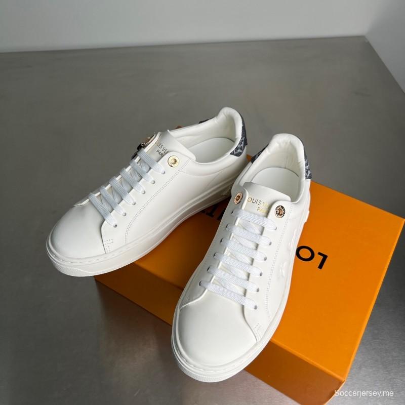 لويس فيتون حذاء رياضي مسطح منخفض الكعب من تاكاشي موراكامي تاكاشي موراكامي تايم أوت شيري بلوسوم - YC