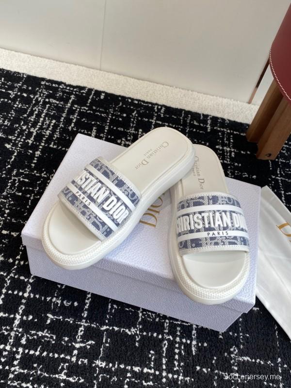 أحدث صنادل ديور لربيع وصيف 2025 لربيع وصيف 2025 ذات نعل رغوي خفيف للغاية - KFY00260
