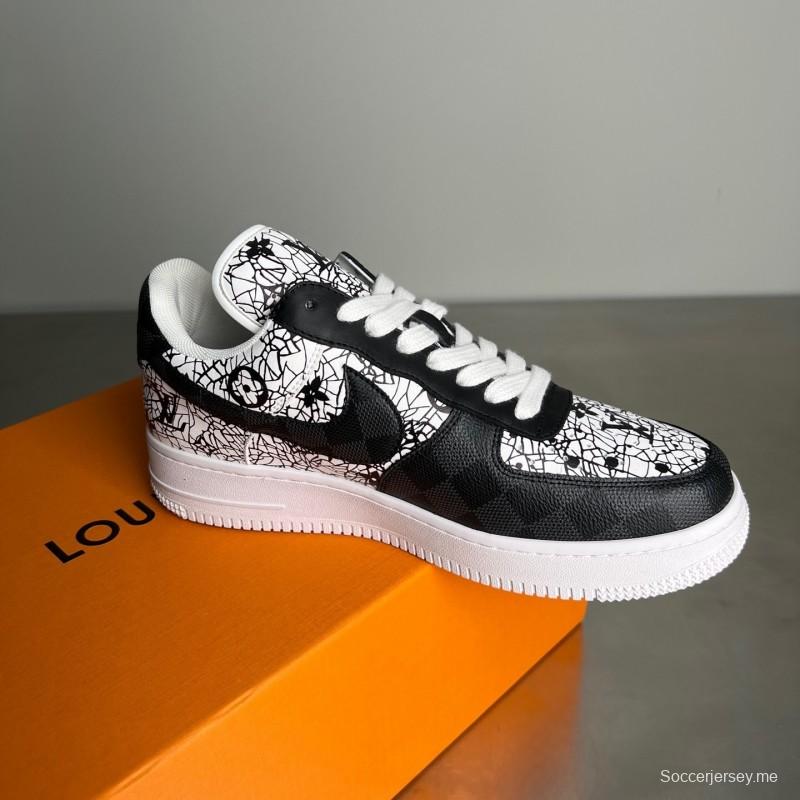 حذاء رياضي رياضي علوي بعلامة تجارية مشتركة من نايك اير فورس - YC