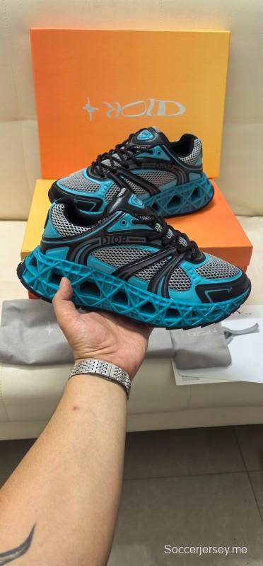 حذاء رياضي بتصميم ريترو - AS00400 من ديور B35 أبي أحذية رياضية بتصميم ريترو - AS00400