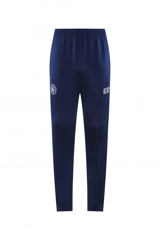 25/26 نابولي جاكيت أبيض بسحاب كامل + بنطلون طويل + بنطلون طويل