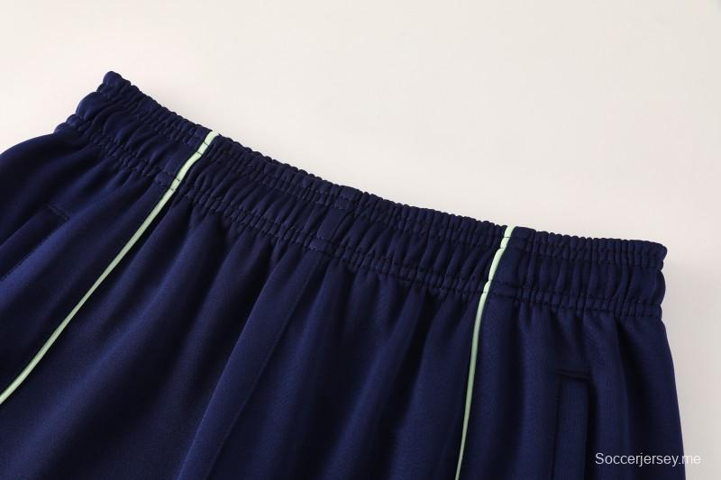 25/26 أجاكس أمستردام 25/26 جاكيت أمستردام أزرق داكن سحاب كامل سترة رياضية + بنطلون طويل