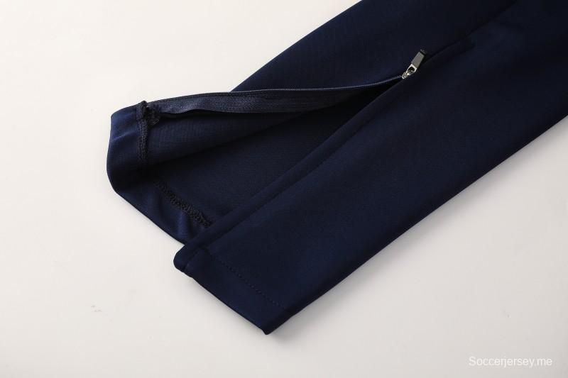 25/26 SSC نابولي أزرق سماوي سحاب كامل سترة رياضية + بنطلون طويل + سترات طويلة