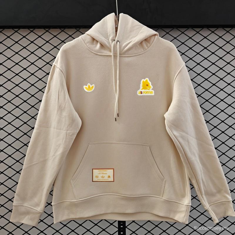 25/26 أديداس × أديداس روما هودي بشعار مطرز بشعار ريترو 9 ألوان