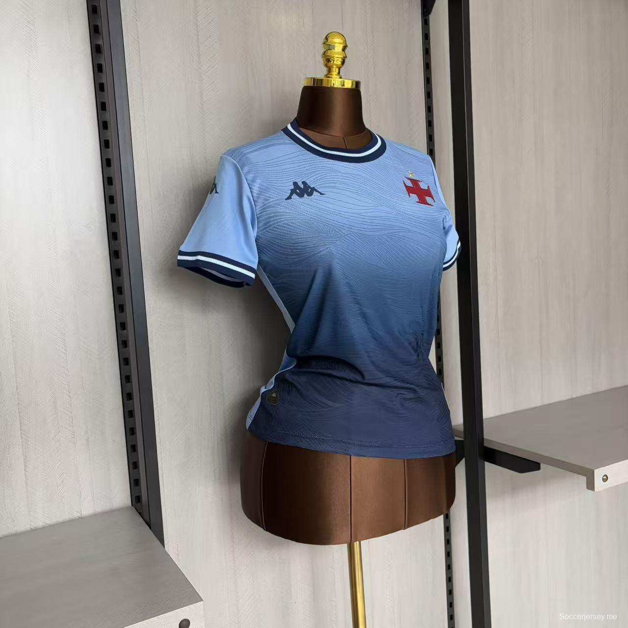 25/26 نساء فاسكو دا جاما حارس مرمى فاسكو دا جاما قميص أزرق