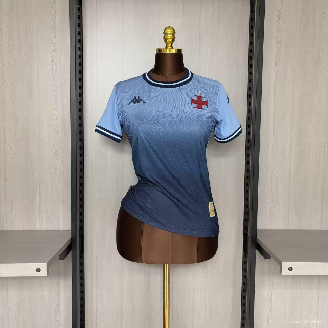 25/26 نساء فاسكو دا جاما حارس مرمى فاسكو دا جاما قميص أزرق