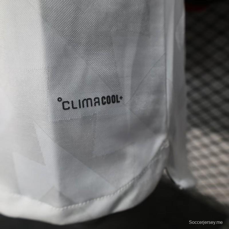 إصدار اللاعب 2026 قميص بأكمام طويلة أبيض اللون أبيض اللون للمكسيك