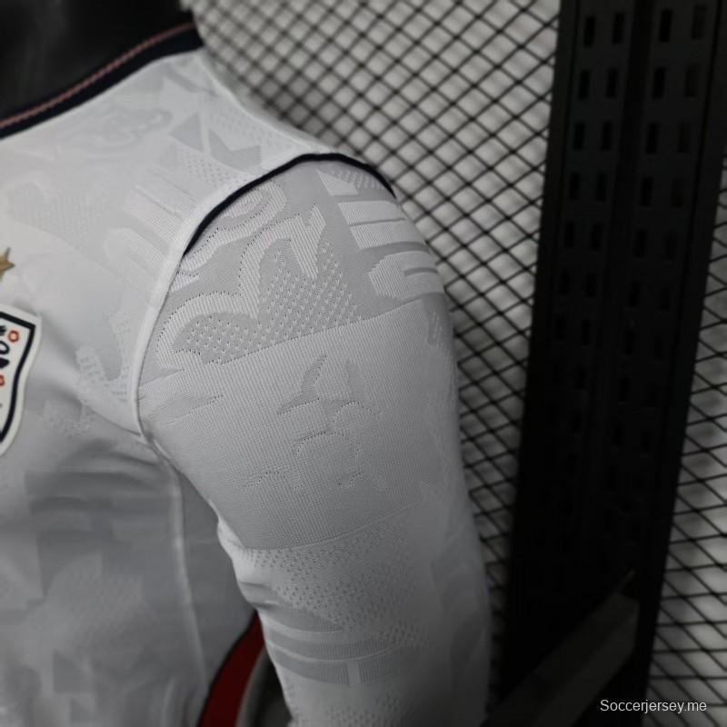 نسخة 25/26 قميص بأكمام طويلة الأكمام رياضي إنجليزي محلي الصنع