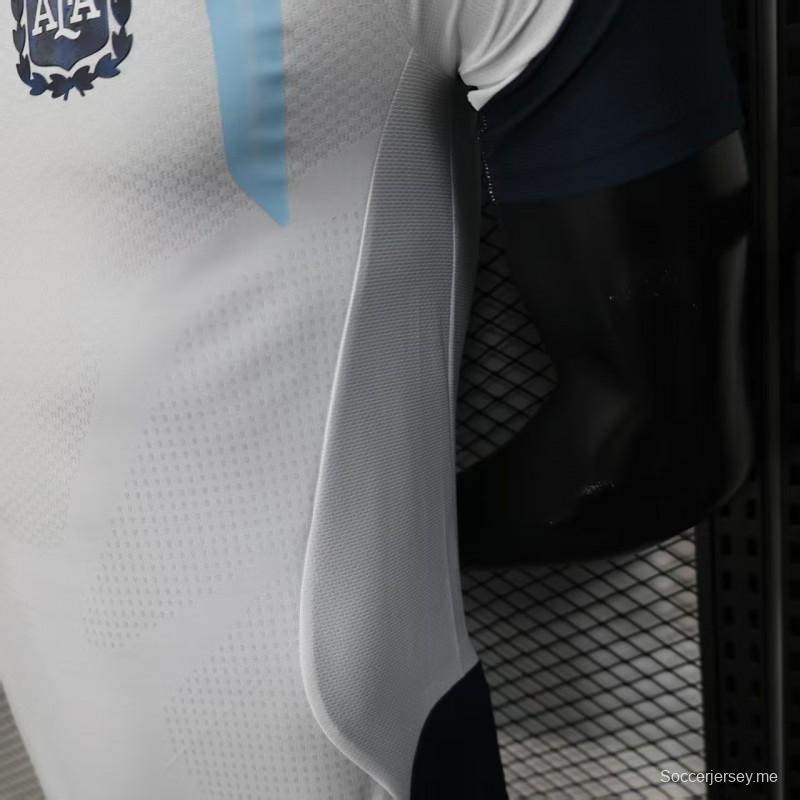 نسخة اللاعب 2026 قميص تدريب الأرجنتين الأبيض 2026